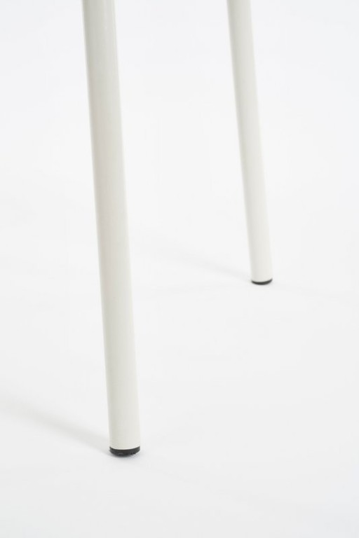 Bologna Side table Outside - H51 x Ø39 cm - Metal - Red