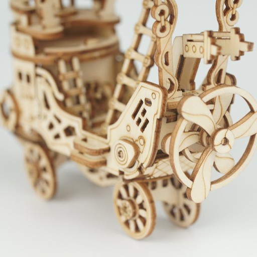 Robotime, 3D Houten Puzzel Airship, TG407, 18x12,5x16,5cm