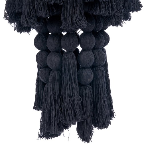 De Nomad Katoenen Kroonluchter - Zwart - XL