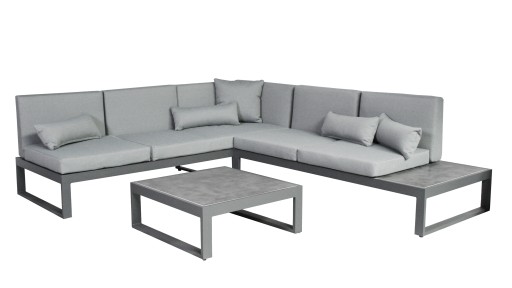 Calabria Aluminium Cornerset | Tuinmeubilair Sun-Line 1682 | Heerlijk loungen in de Tuin