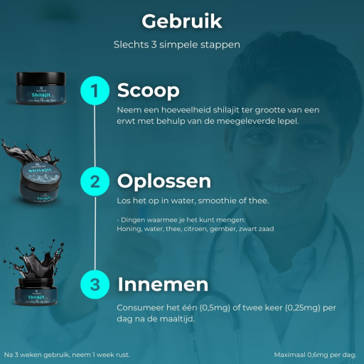 Aurafuel Pure Shilajit Resin | 100% Puur | Getest & Krachtig | Natuurlijk Supplement - 25 gram