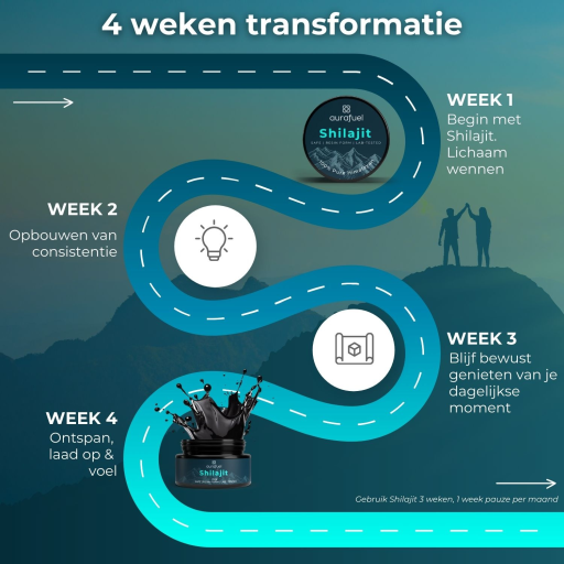 Aurafuel Pure Shilajit Resin | 100% Puur | Getest & Krachtig | Natuurlijk Supplement - 25 gram