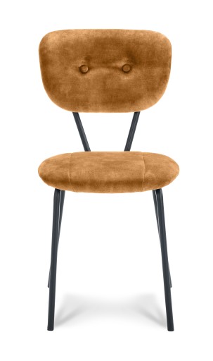 Stoel Aristo | Eetkamerstoel in Stof Adore | Sierknopen | 4 Kleuren - Hunter