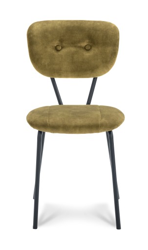 Stoel Aristo | Eetkamerstoel in Stof Adore | Sierknopen | 4 Kleuren - Hunter