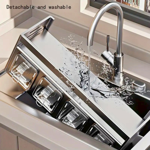 Kruidenrek Organizer Aluminium | Muurbevestigde Keukenopslag | Transparante Potten