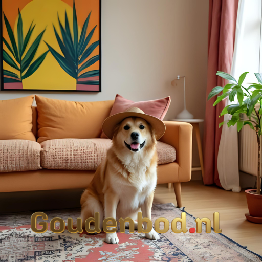 J-Line Kast 5 Lades | Hout & Metaal | Naturel/Zwart | Opbergkast Compact & Stijlvol