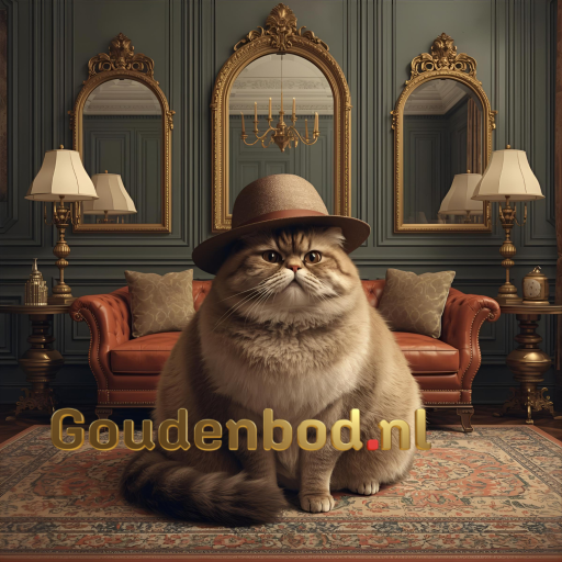 Geoffe Gold Casted Alu 4 Rounds Wall Panel | Vier Ronde Wandpanelen Goud 74x120 cm