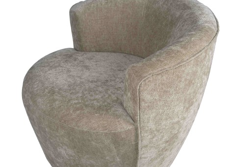 Grasa Cream Fiore Fauteuil | Stoffen Loungefauteuil 72x75x75 cm
