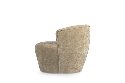 Grasa Cream Fiore Fauteuil | Stoffen Loungefauteuil 72x75x75 cm
