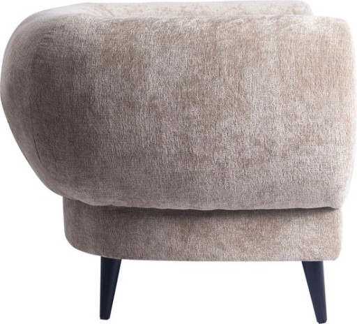 Elefan Cream Fauteuil | Ronde Armleuningen | 77x106x75 cm