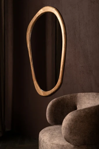 Neelix Organische Spiegel | Rubberwood | L – 68x120x3 cm