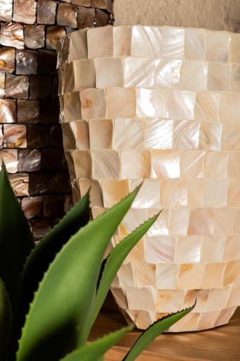 Chelsae Spiegel | Crème Poly | Rechthoekig Shell | 71x161x13 cm