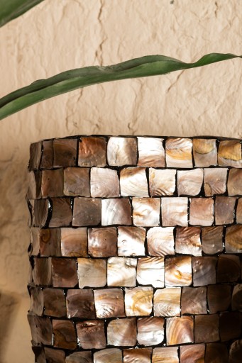 Chelsae Spiegel | Bronze Poly | Rechthoekig Shell | 71x161x13 cm