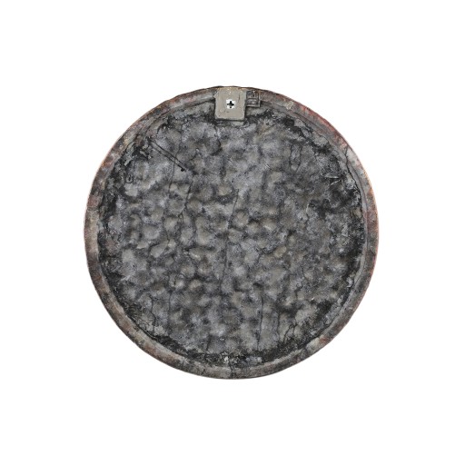 Gen Brons Cement Wandpaneel | Rond S | Met Reliëfbolletjes