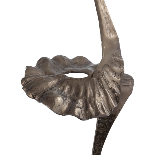 Yobie Extreme Beeld | Messing Aluminium | Zwarte Basis 115 cm