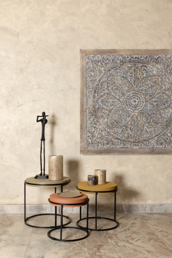 Kali Beeld | Man met Fluit Zwart Aluminium 70 cm