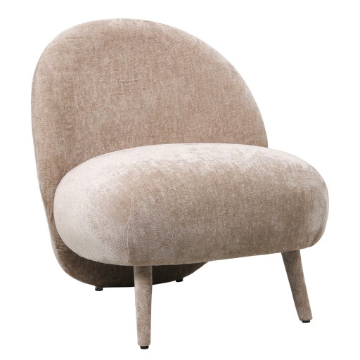 Eonas Fauteuil | Beige Aphrodite | Japandi Design | 70x69x74 cm