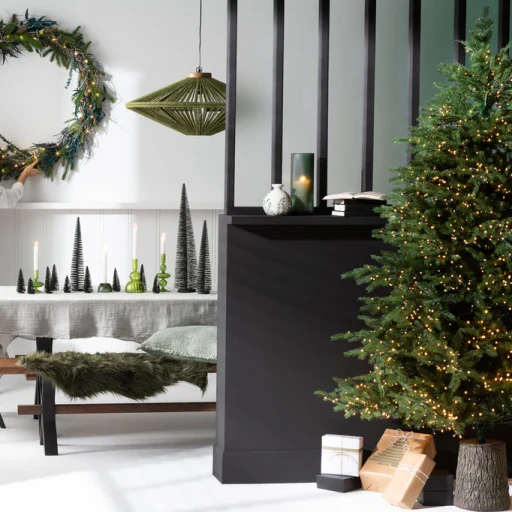 J-Line Kunstkerstboom 3000 LED | Groen | 210 cm – Grote Feestelijke Decoratie