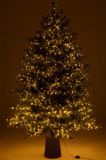J-Line Kunstkerstboom 3000 LED | Groen | 210 cm – Grote Feestelijke Decoratie