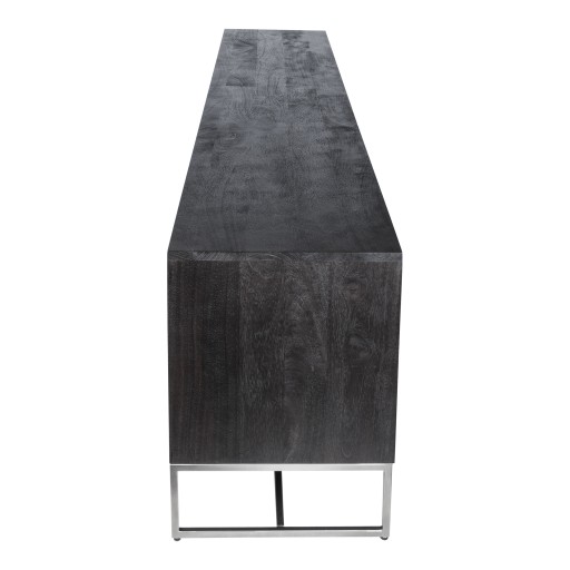 Onyx TV Cabinet Black | 2-Deurs TV-Meubel | 245 cm