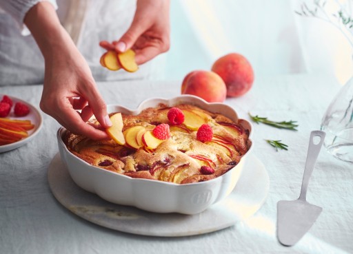 Emile Henry Madeleine Taartvorm | Hart Gegolfd 265x245x65mm | HR® Keramiek