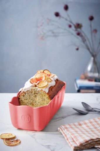 Emile Henry Madeleine Cakevorm | 285x130x90mm | Rose Candy HR® Keramiek