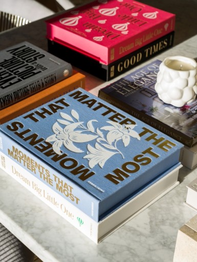 Printworks Fotoalbum Moments that Matter the Most | Blauw, 30 Pagina’s