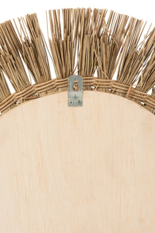 J -Line Spiegel Round - Grass - Natural - Ø 66.5 cm