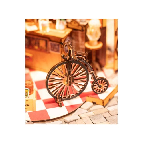 Robotime Cheers Bar & Dining DIY Miniatuurhuis, DG173, 22x15x18.5cm