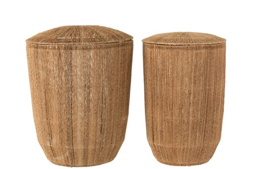 J-Line Set 2 Man Dantya Long Jute Natural