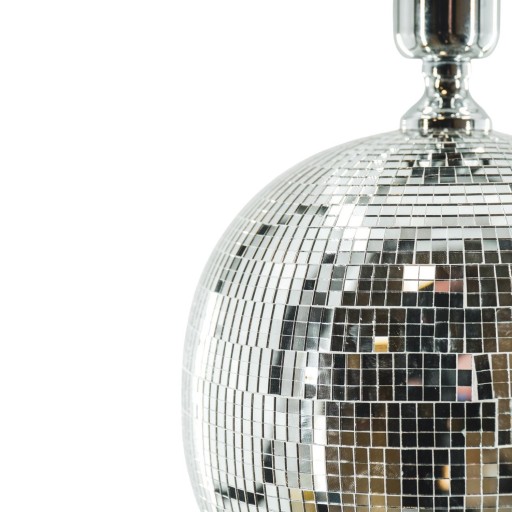 LAMP - TAK LAMP DISCO BALL - Glas - zilver - 20x20x20cm
