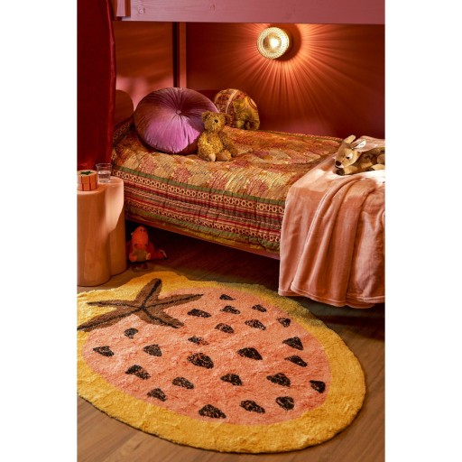 Brazil Bijzettafel - H44 x Ø30 cm - Keramiek - Lichtroze