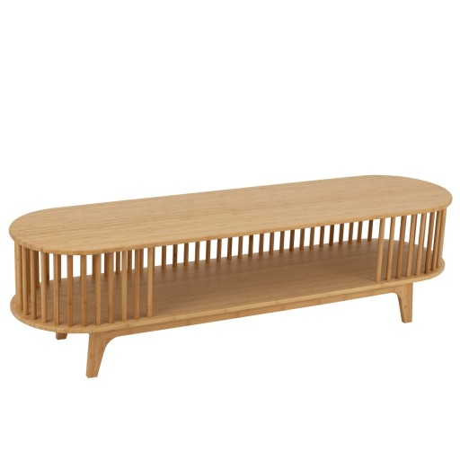 J-Line TV kast Live - bamboe - naturel