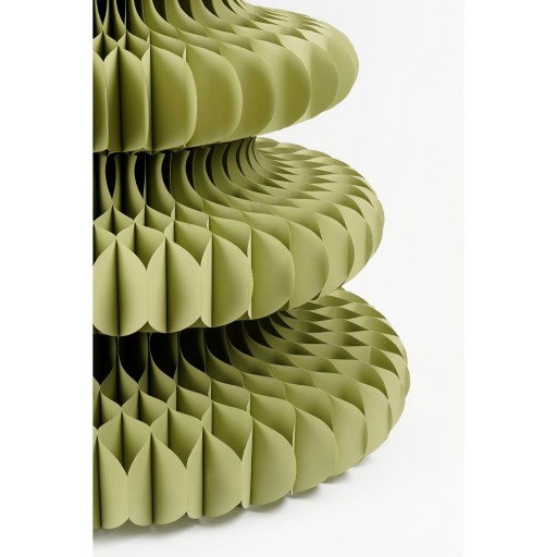 Decoratie Kerstboom - H212 x Ø148 cm - Papier - FSC 100% - Groen