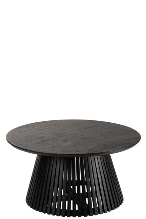 J-Line Table Vincent Mango Wood Black Medium