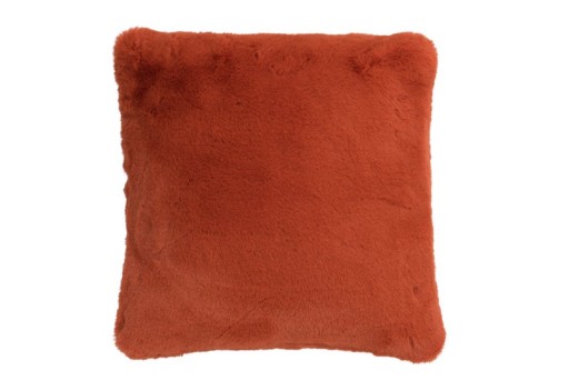 J-Line Cutie Decorative Cushion – Polyester – 45x45 cm – Orange