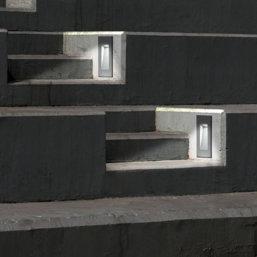 LED recessed outdoor wall light "Kolari"