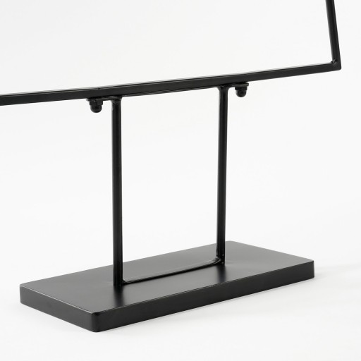 Decoratie Kerstboom - L50 x B15 x H152 cm - Metaal - Zwart