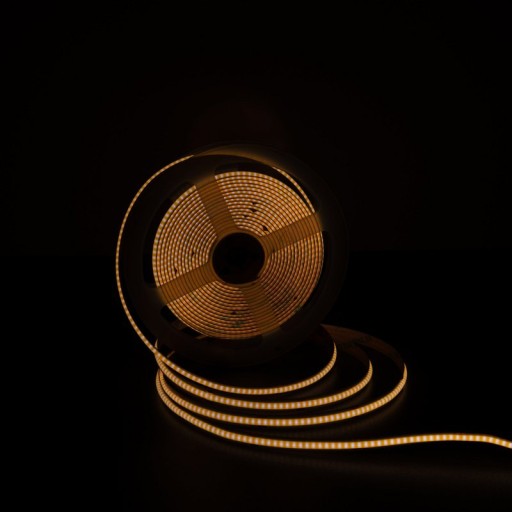 COB-LED-Stripe 5 Meter, weiß/transparent, dimmbar mit Memoryfunktion