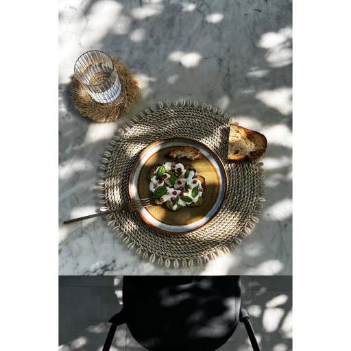 De Seagrass Shell Placemat - Natuurlijk