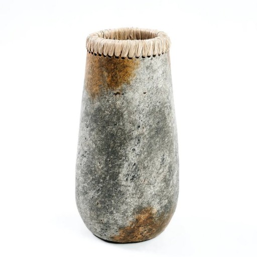 The Sneaky Vase | Antiek Grijze Vaas | L