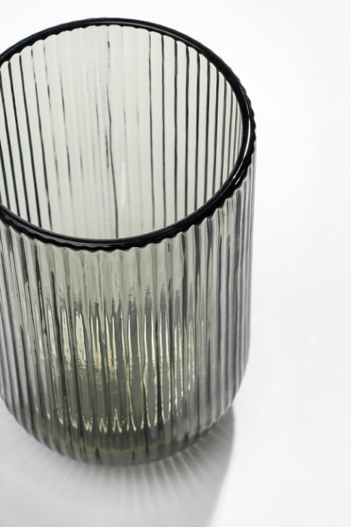 Merlot Drinking Glass - Set of 6 - 400 ml - Glass - Gray