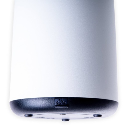 LED Solarleuchte "Ada" weiß für Außen LED Tischlampe aus Metall und Kunststoff, mit fest verbauten LEDs, Solarlampe 22,5 x 16 cm