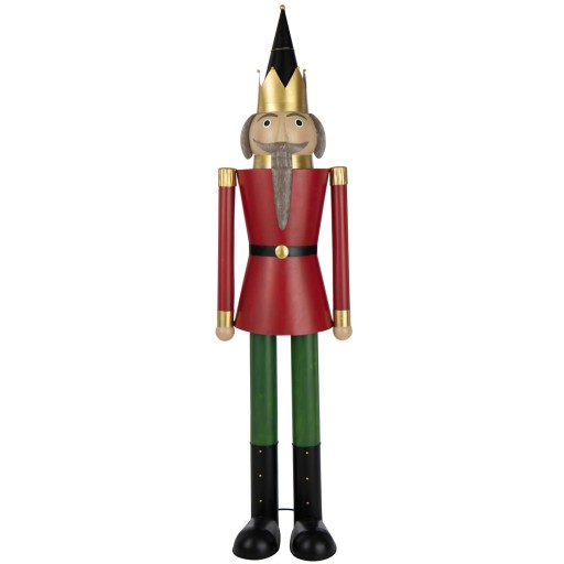 J-Line Notenkraker Snor Metaal Meerkleurig Medium