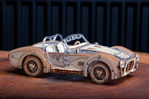Lace Models 3D Model Building Kit, Speedster V2, AKV-02 16.4x8x5.5cm
