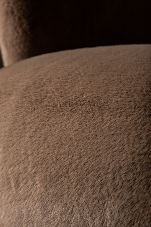 Aphrodite Mocca Fauteuil Fur