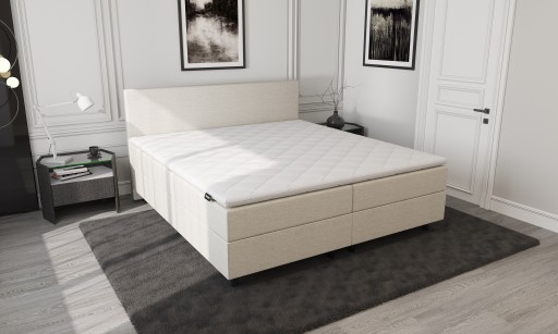 Mörgenn Opberg Boxspring Beige 160x210