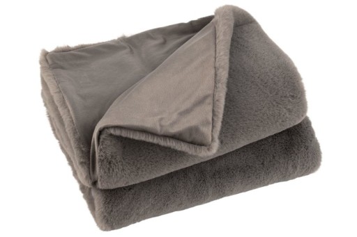J-Line Plaid Cutie | Fleecedecke | Polyester - Taupe