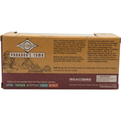 Brainteaser Pharaoh's Tomb, Project Genius, TG403PG