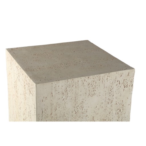 Chandar Cream MgO Rectangle Sidetable